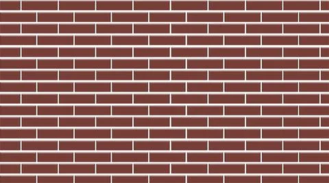 Abstract brick wall background. Illuminated brick wall. Illustrazione stock