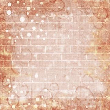 Abstract brick wall background for your design Stock Photos