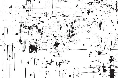 Abstract brick wall texture vector. Black and white geometric texture. Rust.. Stock Illustration