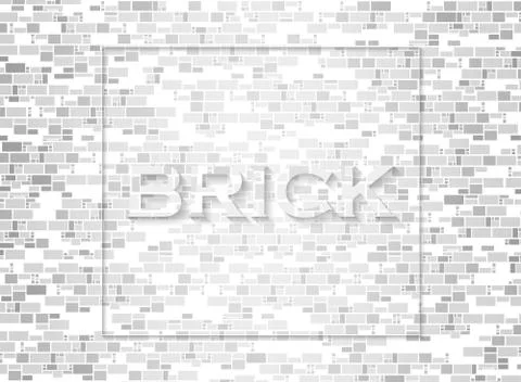 Abstract of bricks pattern background. Stock Illustration