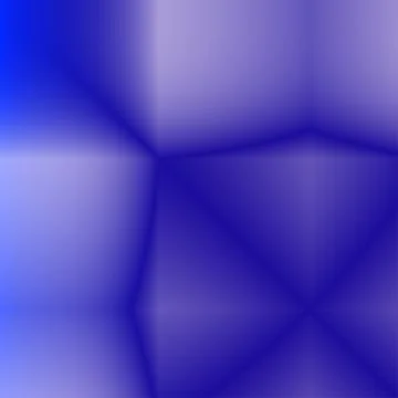 Abstract bright background with blue gradient on geometric shapes in the form Stock Illustration