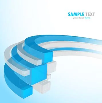 Abstract bright background Stock Illustration