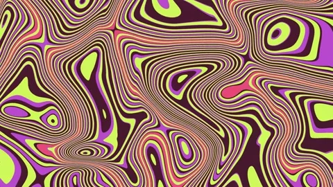 Abstract bright background of multicolored patterns, wallpaper of moving li.. Stock Footage 313360227