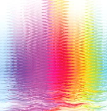 Abstract bright background with multicolored ripple pattern Illustrazione stock