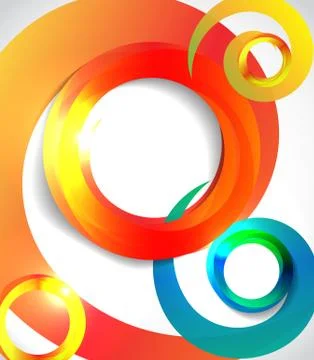 Abstract Bright Background Vector Illustration Stock Illustration