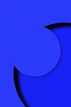 Abstract bright blue background with circles Abstract digital design with bright Stock Photos