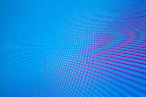 An abstract bright blue background with clear waves, interference, moire Stock Illustration