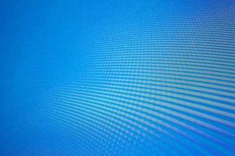 An abstract bright blue background with clear waves, interference, moire Stock Illustration