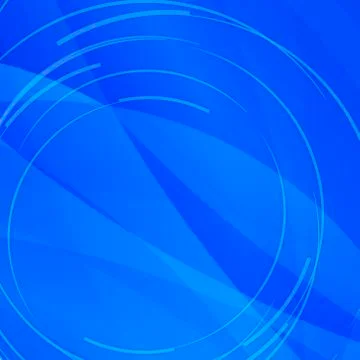 Abstract bright blue background with white lines Stock Illustration