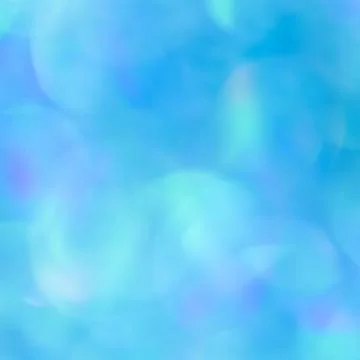 Abstract bright blue bokeh background Stock Illustration