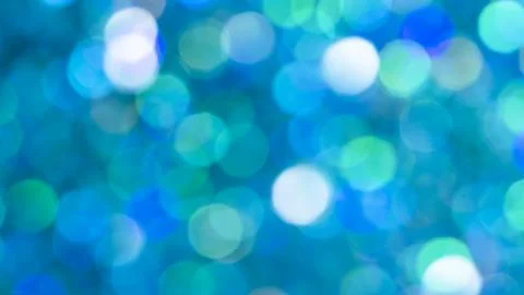 Abstract bright blue bokeh background Stock Photos