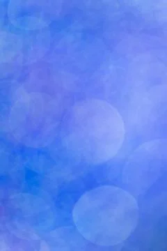 Abstract bright blue bokeh background Stock Photos