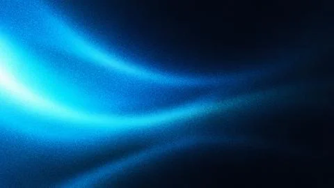 Abstract bright blue curved light wave background Illustrazione stock