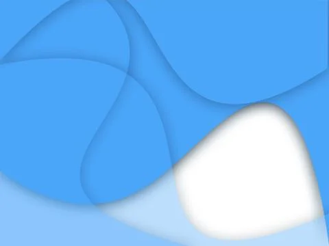 Abstract bright blue design Stock Illustration