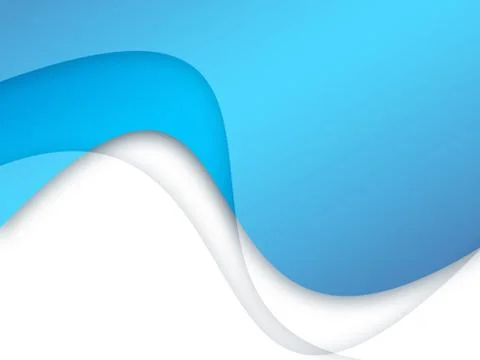 Abstract bright blue design Illustrazione stock