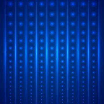 Abstract bright blue geometric background Stock Illustration
