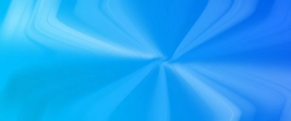 Abstract bright blue motion blur background with zoom light rays Stock-Illustration
