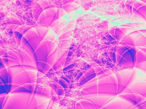 Abstract bright blue-pink linear pattern, color graphics, background, design Stock Illustration