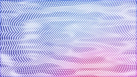 Abstract bright blue red balls pattern loop motion background Stock-Footage 323964175