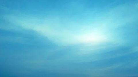 Abstract bright blue sky background with subtle texture and soft light Stock Photos