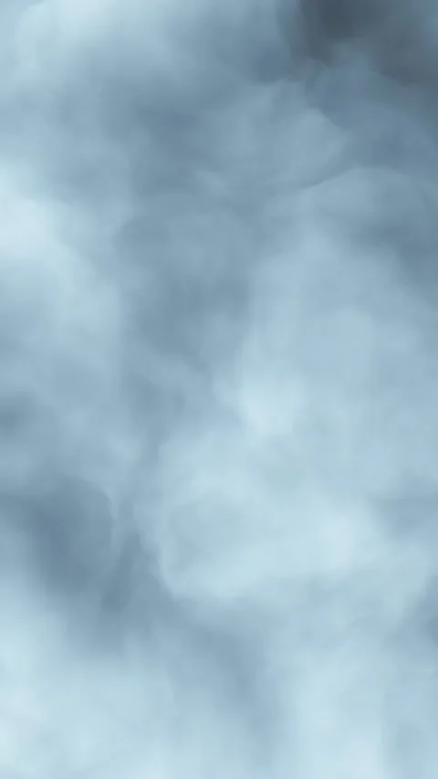 Abstract bright blue smoke loop slow motion background Video stock 341897084