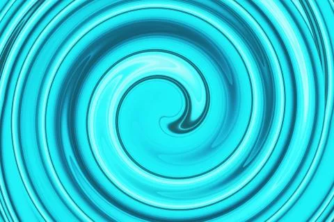 Abstract of bright blue spiral for background used Stock Illustration