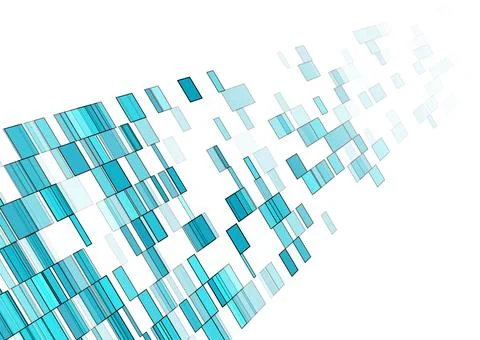 Abstract bright blue tech futuristic concept background Stock Illustration