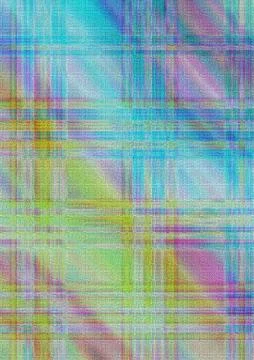 Abstract bright checkered canvas Stock Illustration