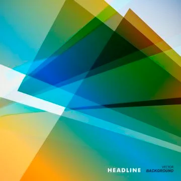 Abstract bright color on a light background Illustrazione stock