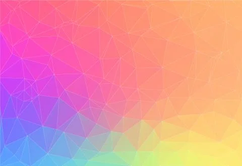 Abstract bright color Triangle Background Stock Illustration