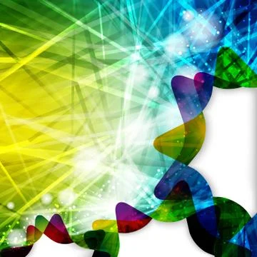 Abstract bright color vector background Stock Illustration