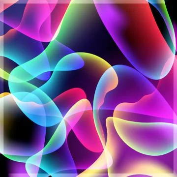 Abstract bright colored background gradients Stock Illustration
