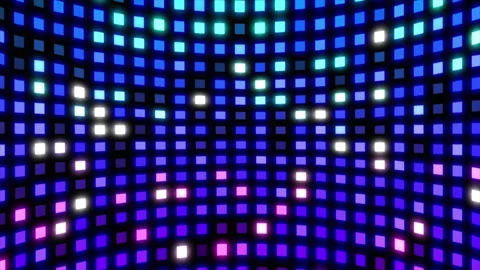 Abstract bright colorful disco background animation. Shining vj disco wall Video stock 244940480