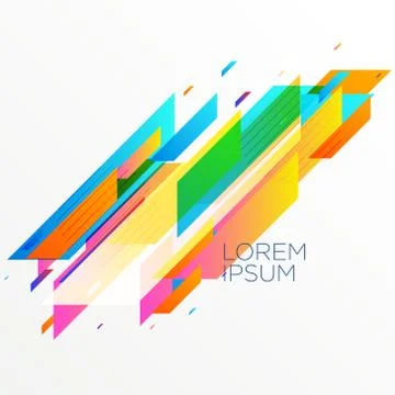 Abstract bright colors background design Stock Illustration