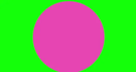 Abstract bright colors geometric background with moving circles. Circle Stock Footage 242048393