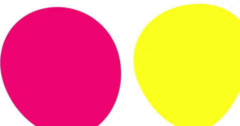 Abstract bright colors geometric background with moving circles. Circle Stock Footage 242727485