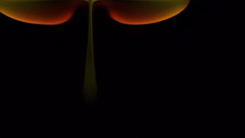 Abstract bright colourful fluid blast black background Stock Footage 150162612