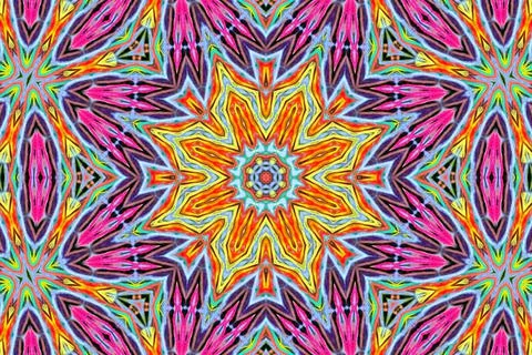 Abstract bright concentric multicolored pattern 스톡 일러스트
