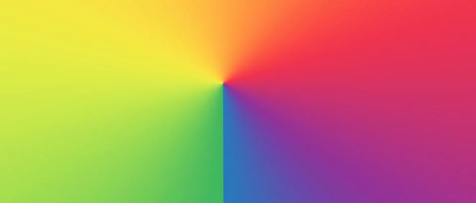Abstract Bright Conical Gradient Background Stock Illustration