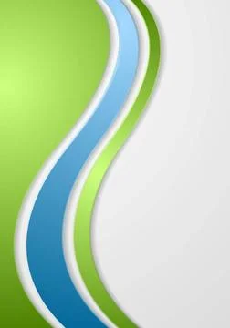 Abstract bright corporate waves background Abstract bright corporate waves... Stock Photos