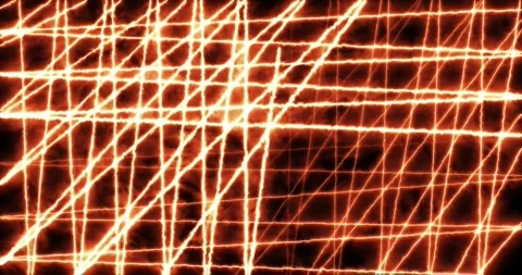 Abstract bright energy fire lines magical glowing background, 4k video, seaml Stock Footage 247267813