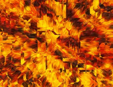Abstract bright fire burst backgrounds with techno transparent glass Illustrazione stock
