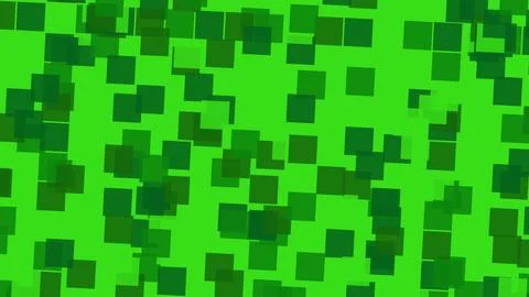 Abstract Bright Green Geometric Squares Pattern イラスト素材