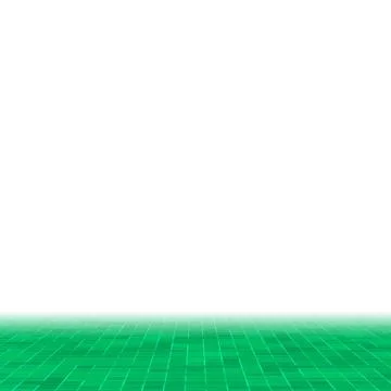Abstract bright green square pixel tile mosaic wall background and texture. Stock Illustration
