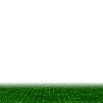 Abstract bright green square pixel tile mosaic wall background and texture... Foto stock