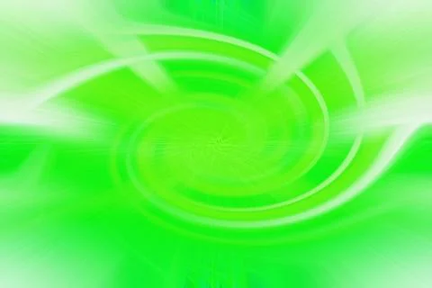 Abstract bright green swirling vortex background with motion blur and glowing イラスト素材