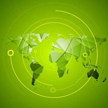 Abstract bright green technology background Abstract bright green high tec... 스톡 사진