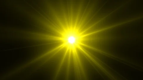 Abstract Bright Light Yellow Video stock 107139001
