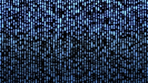 Abstract bright lights motion background loop blue Stock Footage 82097853