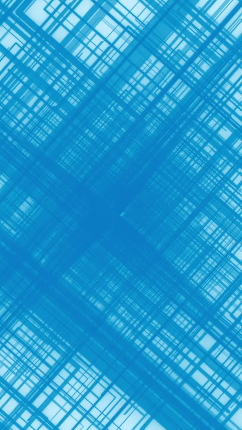 Abstract bright lines and moving and interlacing on a white background. Motion Stock Footage 289710497